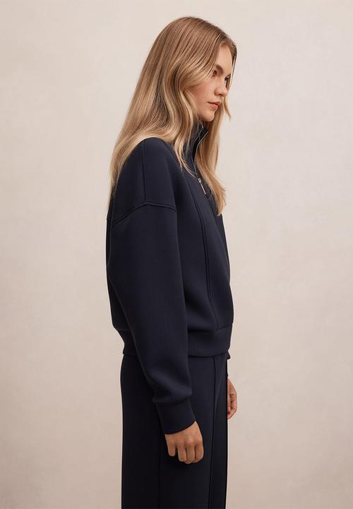 Forever New - Heidi Seam Detail Lounge Jumper in Navy