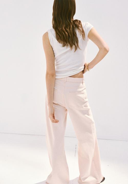 MANGO - Jeans belle - light/pastel pink