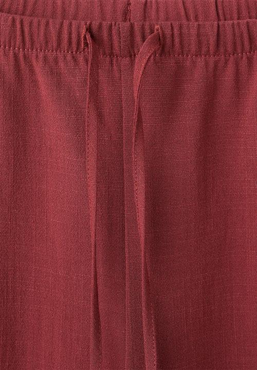 MANGO - Trousers riga - red