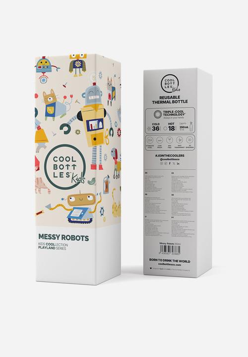 Cool Bottles - The Kids Bottle - Messy Robots