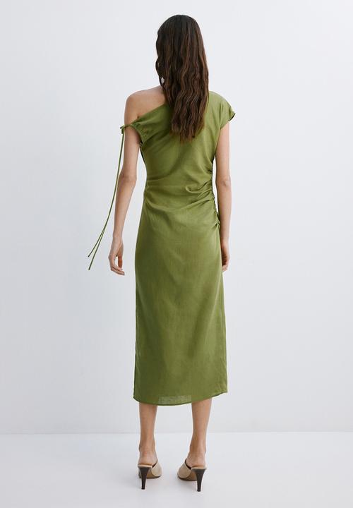 MANGO - Dress mandy - green