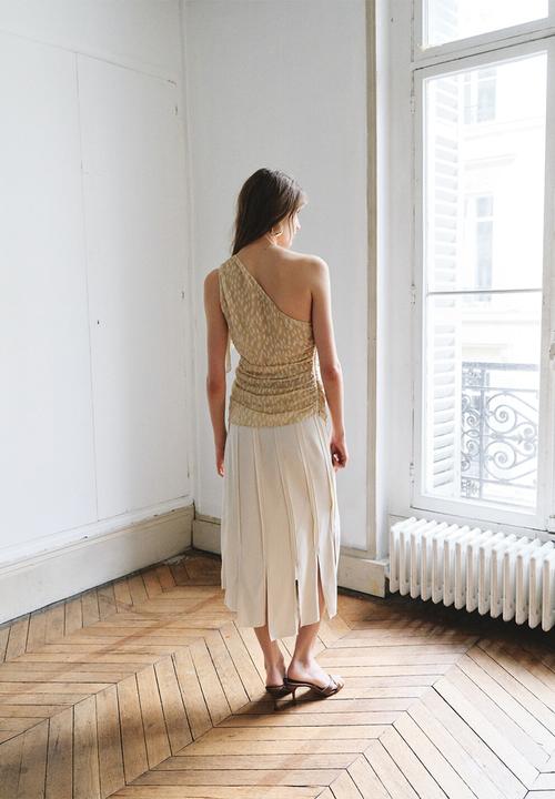 MANGO - Top corinne - light beige