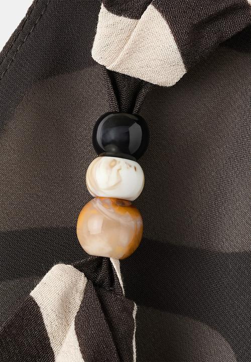 MANGO - Top cuca - brown