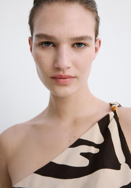 MANGO - Top cuca - brown