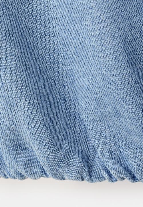 MANGO - Top ibiza - open blue