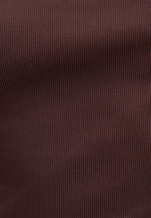 Forever New - Starlette 3/4 sleeve top in chocolate