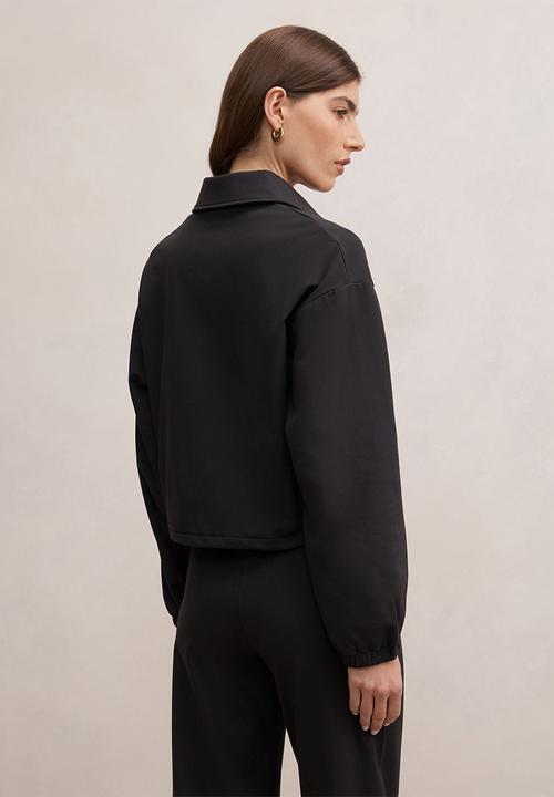 Forever New - Willow drawcord jacket in black