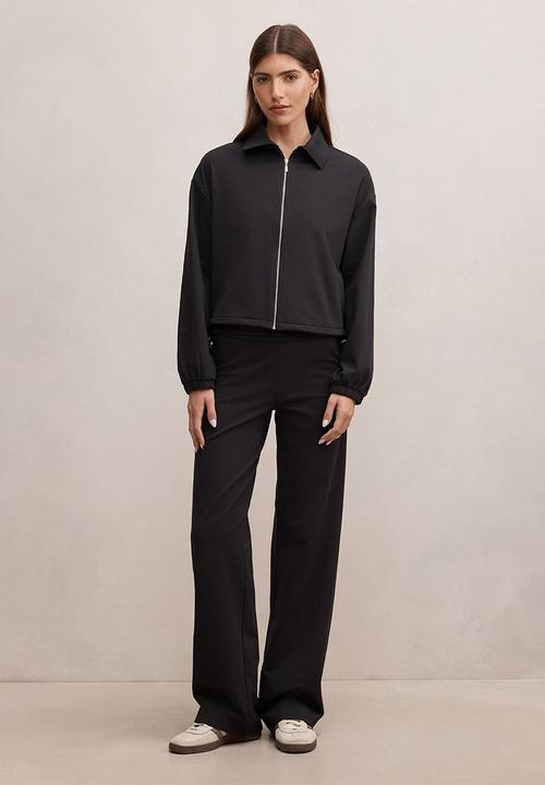 Forever New - Willow drawcord jacket in black