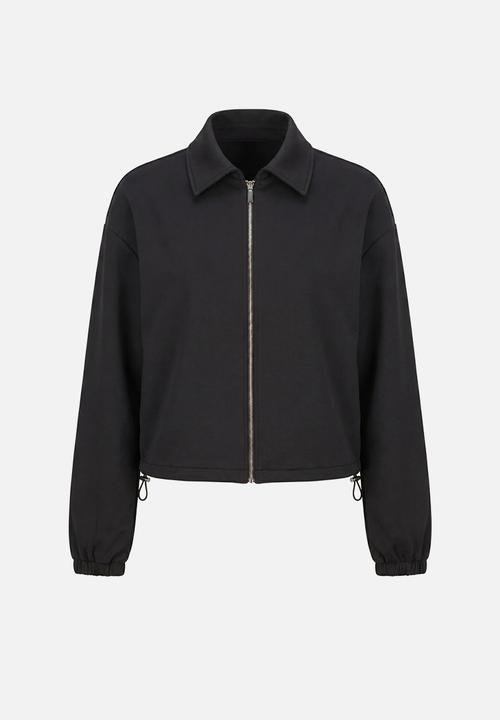 Forever New - Willow drawcord jacket in black