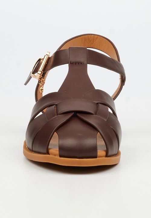 Miss Black - Caylin 1 cut-out loafer - chocolate