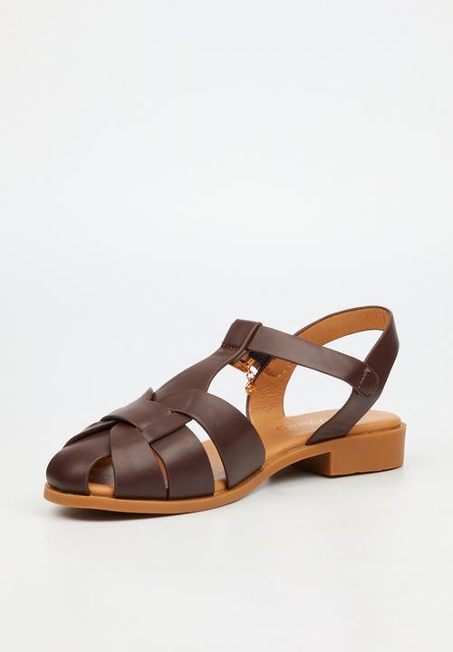 Miss Black - Caylin 1 cut-out loafer - chocolate