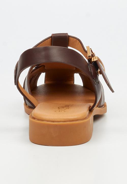 Miss Black - Caylin 1 cut-out loafer - chocolate