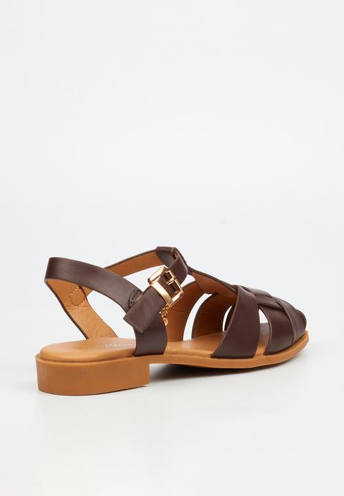 Miss Black - Caylin 1 cut-out loafer - chocolate