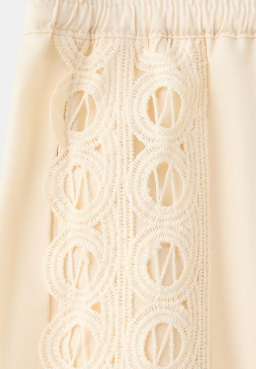 MANGO - Trousers paola - light beige