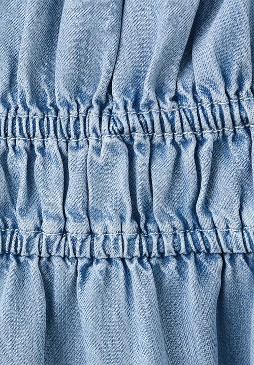 MANGO - Dress ibiza - open blue