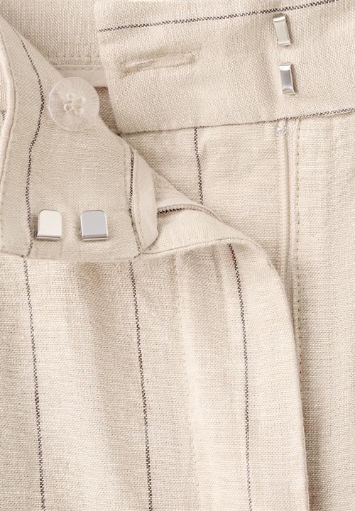 MANGO - Trousers zede - brown