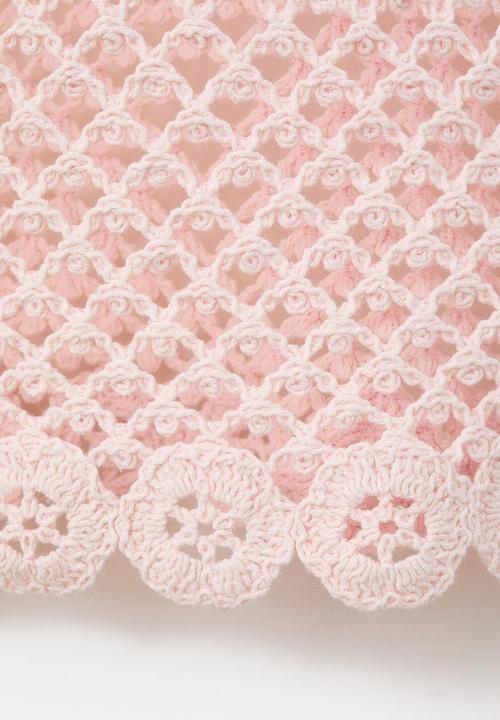 MANGO - Dress daisy- light/pastel pink