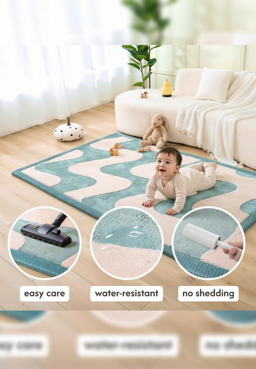 Hakuna Matte - CloudSoftRise Play Mat 3D Carpet - Waves