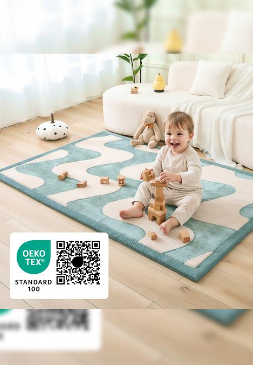 Hakuna Matte - CloudSoftRise Play Mat 3D Carpet - Waves