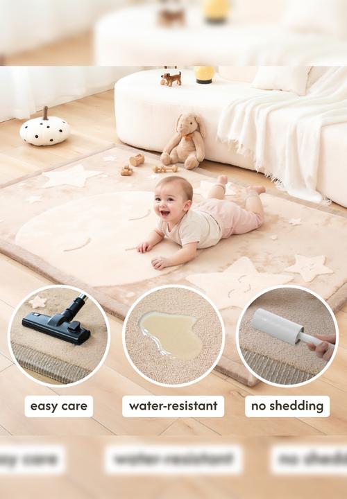 Hakuna Matte - CloudSoft Play Mat Carpet - Moon & Stars