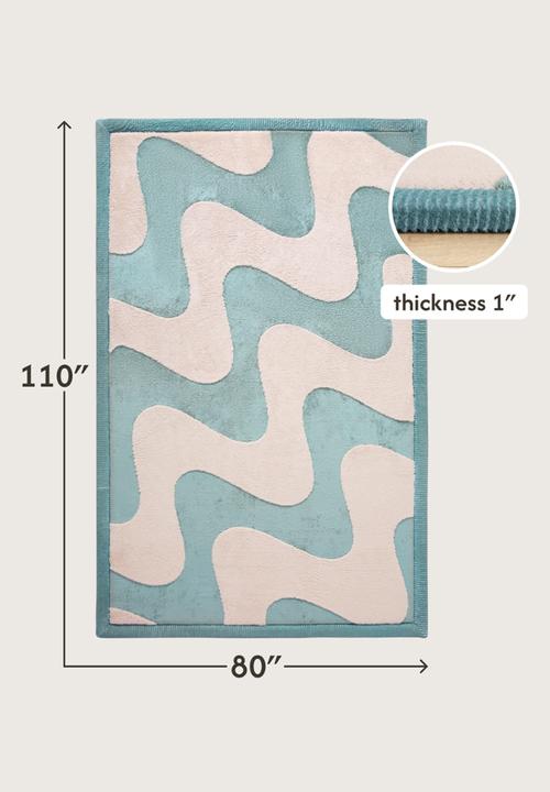 Hakuna Matte - CloudSoft Play Mat Carpet - Waves