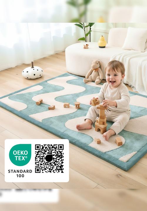Hakuna Matte - CloudSoft Play Mat Carpet - Waves