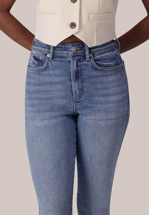 Forever New - Hayley high-rise sculpt jeans in mid wash