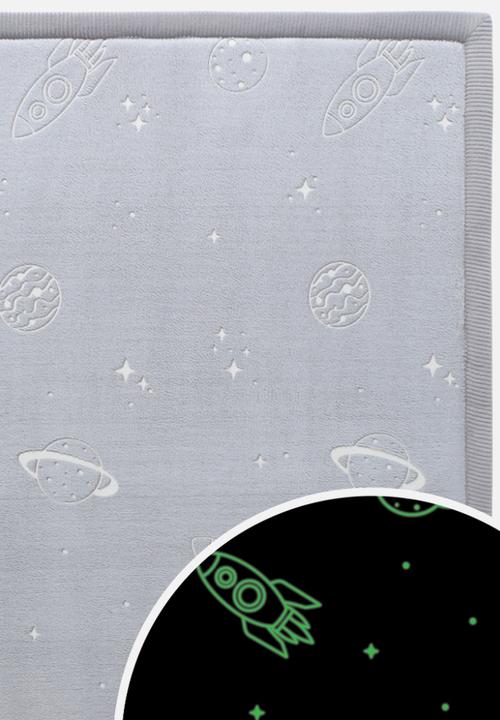 Hakuna Matte - GlowCloud Play Mat Carpet Glow in the Dark - Planets