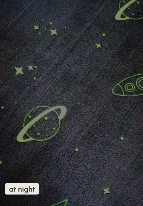 Hakuna Matte - GlowCloud Play Mat Carpet Glow in the Dark - Planets