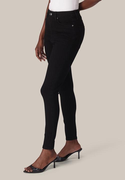Forever New - Hayley high-rise sculpt jeans in black