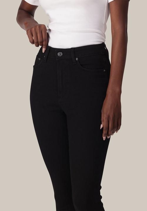 Forever New - Hayley high-rise sculpt jeans in black