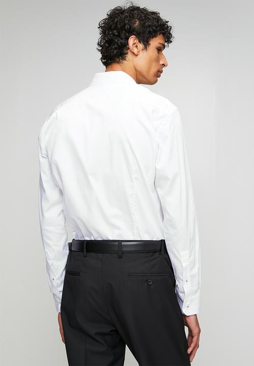 Ben Sherman - Ben Target Long sleeve Shirt  - White