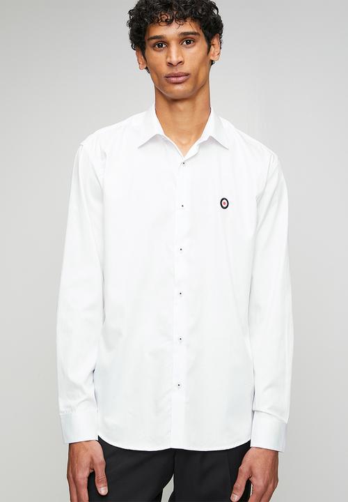 Ben Sherman - Ben Target Long sleeve Shirt  - White