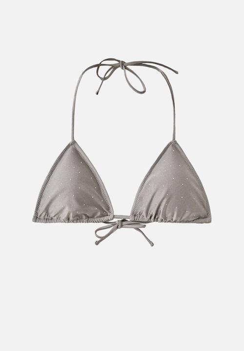 MANGO - Bikini top cosmic- gray