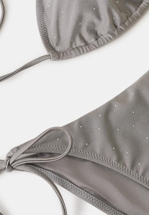 MANGO - Bikini top cosmic- gray