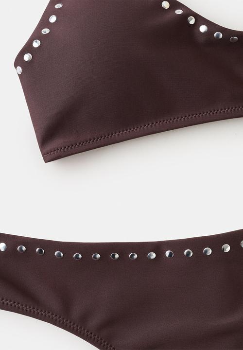 MANGO - Bikini top babel- brown