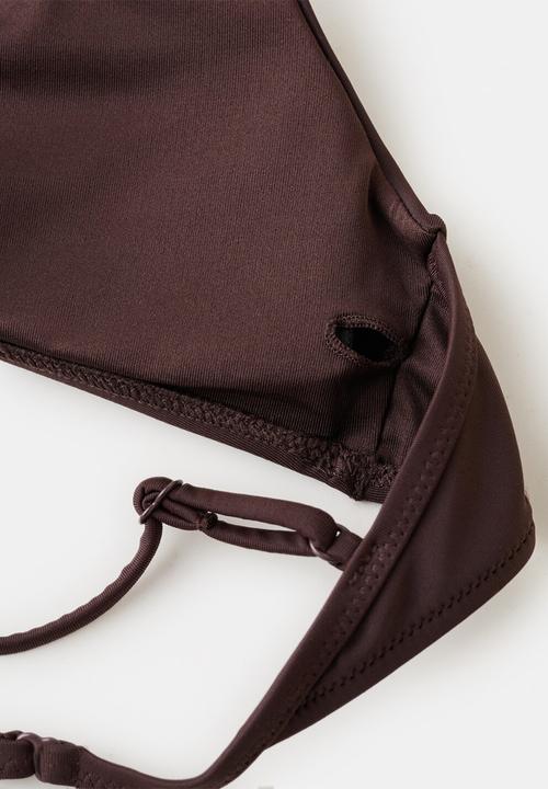 MANGO - Bikini top babel- brown