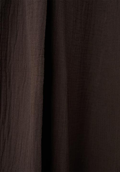 MANGO - Dress calella - dark brown