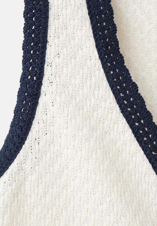 MANGO - Top nati - light beige