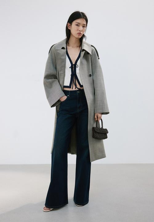 MANGO - Top nati - light beige