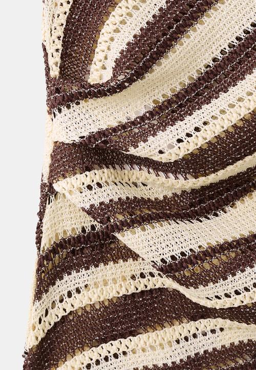 MANGO - Top falki - brown