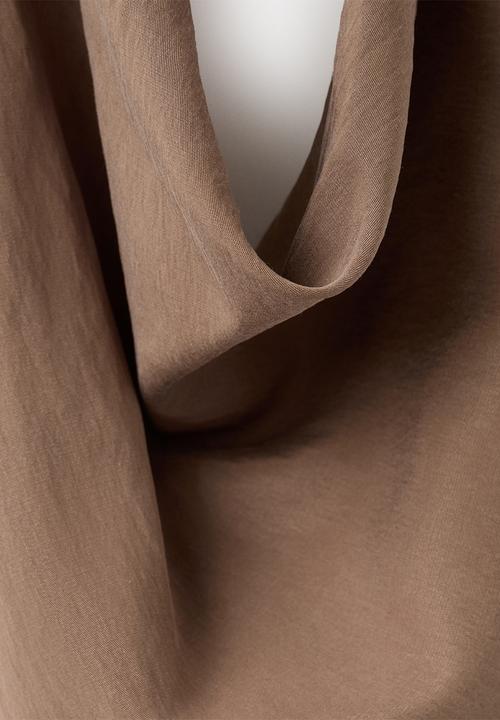 MANGO - Top girasol - brown