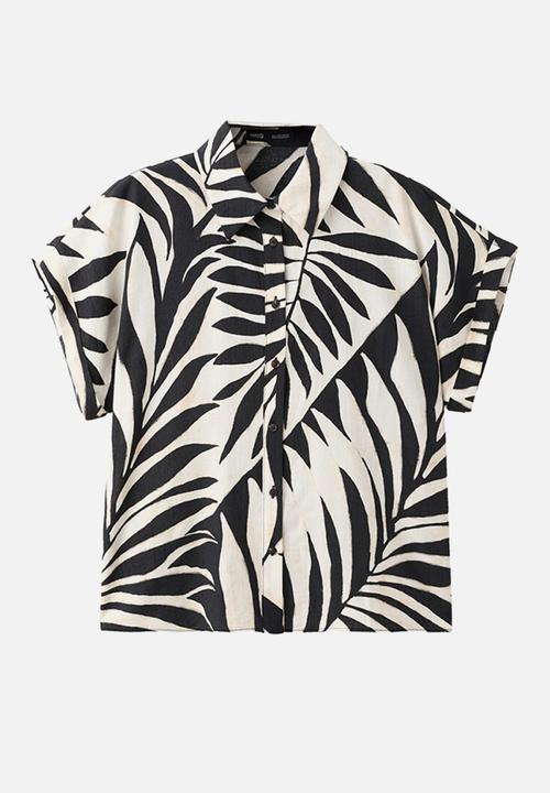 MANGO - Shirt life - light beige