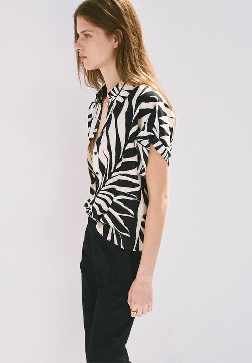 MANGO - Shirt life - light beige