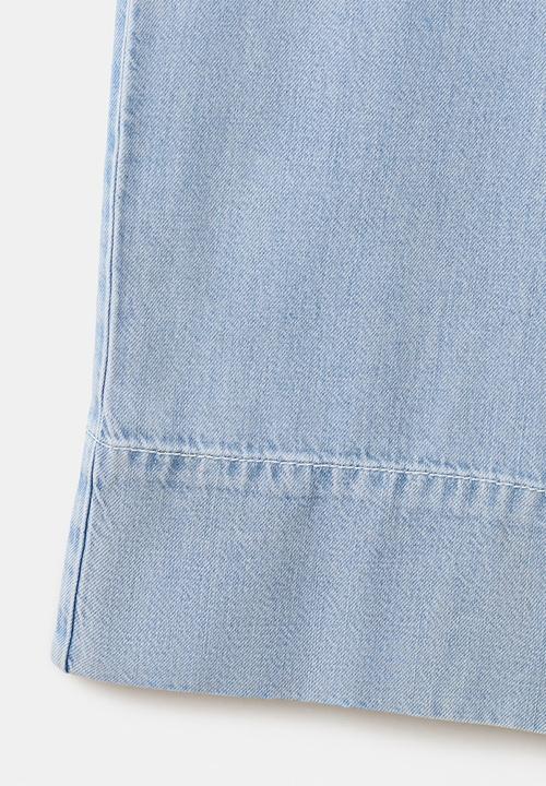 MANGO - Jumpsuit ibiza - open blue