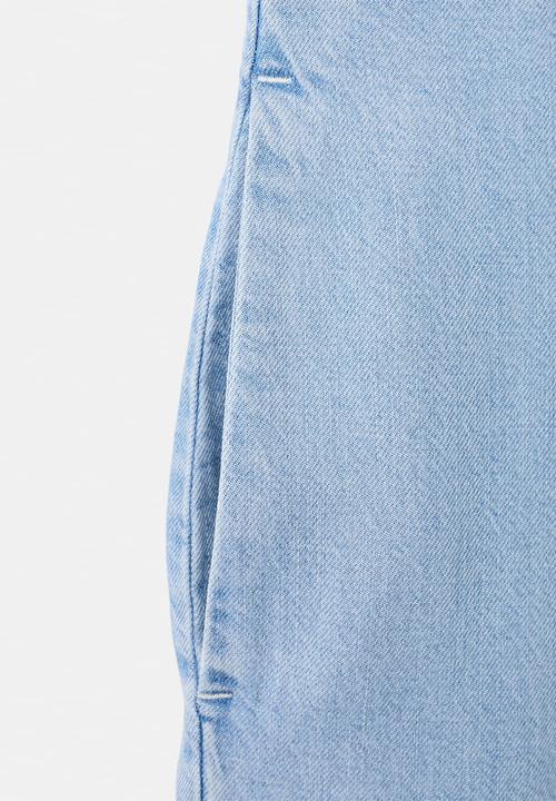 MANGO - Jumpsuit ibiza - open blue