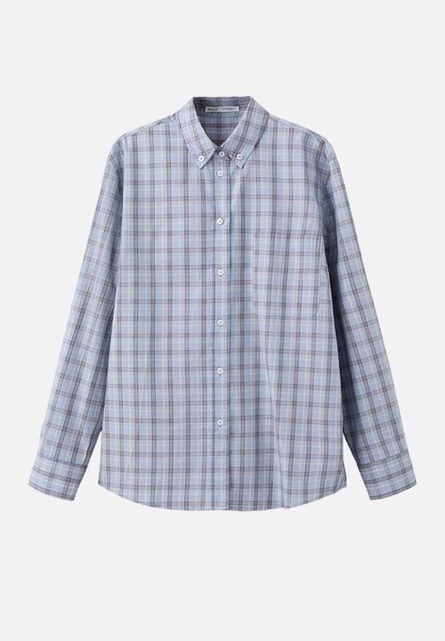 MANGO - Shirt cumin - medium blue