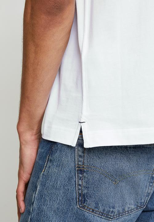 Steve Madden - Mens Rayne Crew Neck T-shirt - White