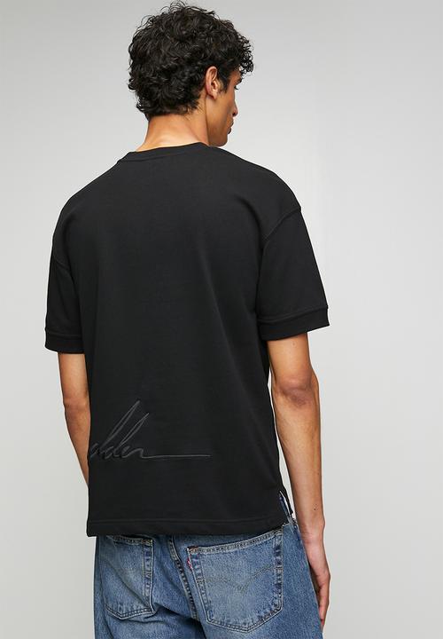 Steve Madden - Mens Rush Crew Neck T-shirt - Black