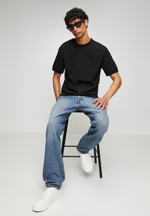 Steve Madden - Mens Rush Crew Neck T-shirt - Black